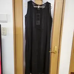 新品ノースリーブ シースルー インナー　 黒
