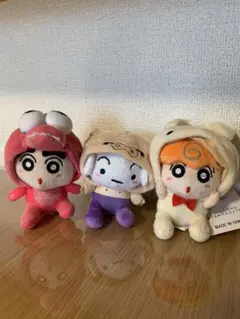 クレヨンしんちゃんぬいぐるみ3点セット