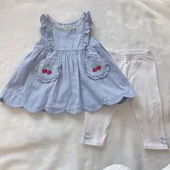 【90】メゾピアノ　上下セット