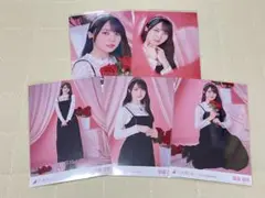 乃木坂46賀喜遥香生写真 2025.バレンタイン 5種コンプ