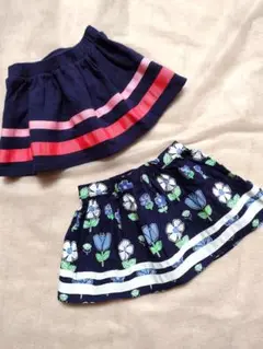 美品 Gymboree ジンボリースカート 2点セット 2T3T (90 95)