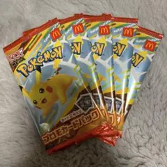 マクドナルド ポケモン プロモカードパック開封済み