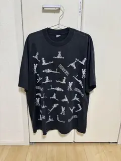 90's 四十八手Tシャツ スカル 蓄光 フルーツボディ 90's 四十八手Tシャツ スカル 蓄光 フルーツボディ