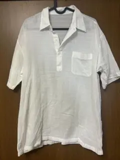11747391 PERSONABLE SPORTS ホワイトポロシャツ