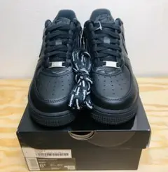 Supreme NIKE AIR FORCE 1 Low Black フォース1