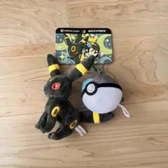 ポケモンセンター ペアマスコット ブラッキー ムーンボール ぬいぐるみ