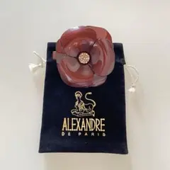 アレクサンドルドゥパリ カメリア バレッタ