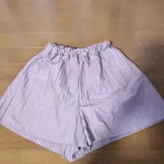 パープル 半ズボン 130サイズ