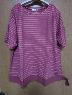 【新品未使用】イトキン　eur3　エウルキューブ　Ｔシャツ　カットソー　ピンク
