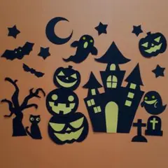 大きい壁面飾り*ハロウィン①