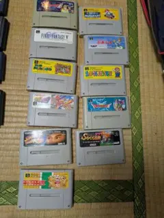 スーパーファミコンソフト11本セット（ジャンク）