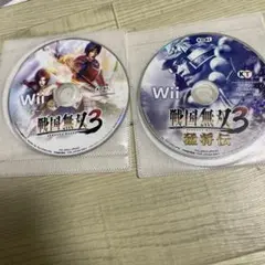 動作確認済み　2本セット　戦国無双3 戦国無双3猛将伝　猛将伝　wii 戦国無双