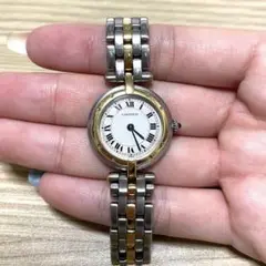 カルティエ パンテール ヴァンドーム SM1ロウ k18YG/SS