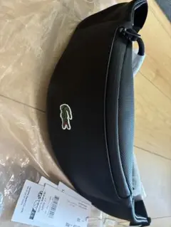 ラコステ　ウエストポーチ　黒系