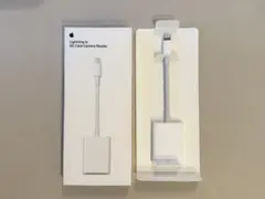 SDカードリーダー Apple純正 (lightning)