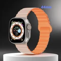 アップルウォッチ用 シリコンマグネットバンド磁気 42mm/44mm/45mm