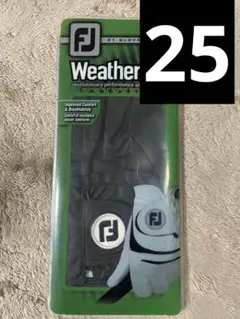 【新品未使用】ゴルフグローブ　フットジョイ（黒25）