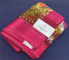 新品✨LOUIS Feraud ルイフェロー スカーフ 総柄 シルク100％