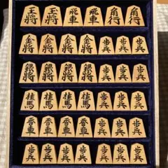本黄楊製　山王　将棋駒　木箱付　N　3518 本黄楊製 山王 将棋駒 木箱付 N 3518 - メルカリ