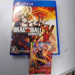 PS4 ドラゴンボール ゼノバース トランクスのカード付き