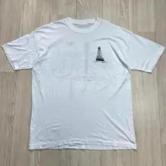 90s Tシャツ サニベル 灯台 風景 グッドプリント ヴィンテージ