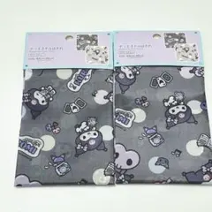 サンリオ　クロミ　かわいいデザイン　はぎれ　ポリエステル素材　ブラック系