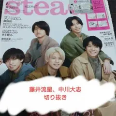【藤井流星、中川大志】steady 2021年6月号