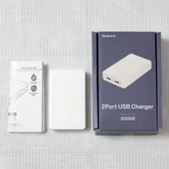 【新品】オウルテック 薄型AC充電器 PD45W USB Type-C×2口