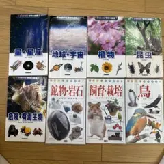 ポケット版 学研の図鑑 8冊