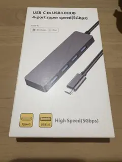 未開封　未使用　USBハブ USB-C to USB3.0HUB 4-port