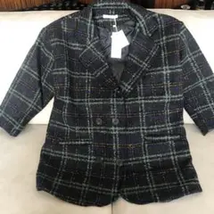 年始特価‼️チェック柄ショートコート