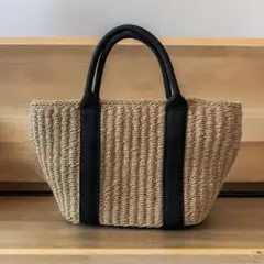 ✨美品✨MURA かごバック　ブラウン