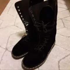 Dr.martens ドクターマーチン 14ホールベロアブーツ