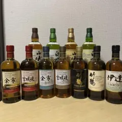 山崎、白州、余市、宮城峡、伊達《11本》セット