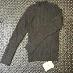 新品　未使用　タグ付き　nairo ハイネックデザインリブニット