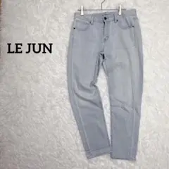 【ルジュン】LE JUN テーパードデニム　パンツ　カジュアル　夏　M.