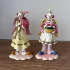 ピエロ置物 2体セット
