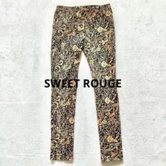 【SWEET ROUGE】 L ストレッチスキニーパンツ　レギンスパンツ