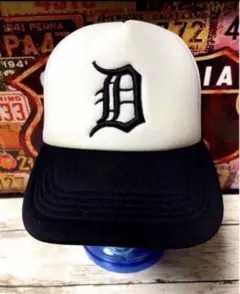 【新品❣️】デトロイト　メッシュキャップ　CAP 黒　ブラック