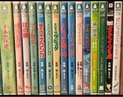 ジブリ特典DVDとケース15作品のセットです。映画本編全てと特典映像見れます。
