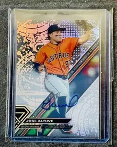 JOSE ALTUVE 直筆サインカード　mlb auto