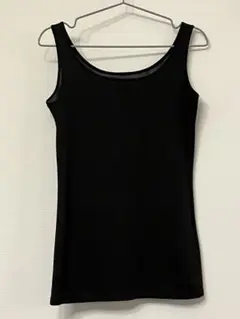 COUP DF CHANCE タンクトップ 黒 サイズ38