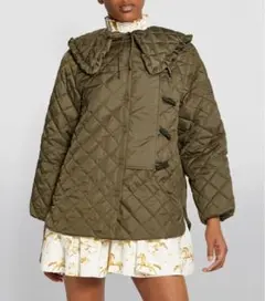 GANNI Recycled Ripstop Quilt Coat ジャケット