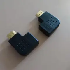 HDMI 90° 角度変換 アダプタ 2個セット L字型 左/右曲げ 1個ずつ入