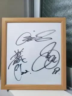 坂本勇人選手＆菅野智之投手直筆サイン色紙 読売ジャイアンツ - ⚾激レア⚾坂本勇人⚾61番⚾投げ入れ直筆