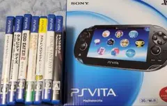 psvita 3G/Wi-Fiモデル ソフト7本付き