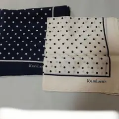 Ralph Lauren　ポケットチーフ　2色セット　[未使用品]