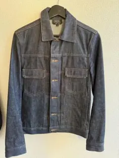 A.P.C. ダークブルー デニムジャケット XXS A.P.C. ダークブルー デニムジャケット XXS