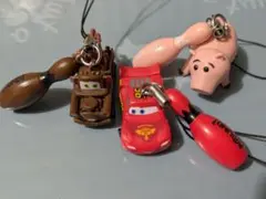 ディズニー　ストラップ　カーズ　トイ・ストーリー　ハム　ROUND1