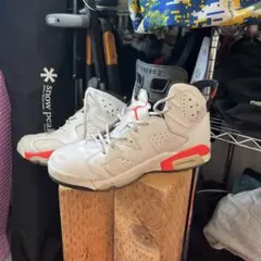 Air Jordan 6 ホワイト/レッド　ジョーダン　ナイキ